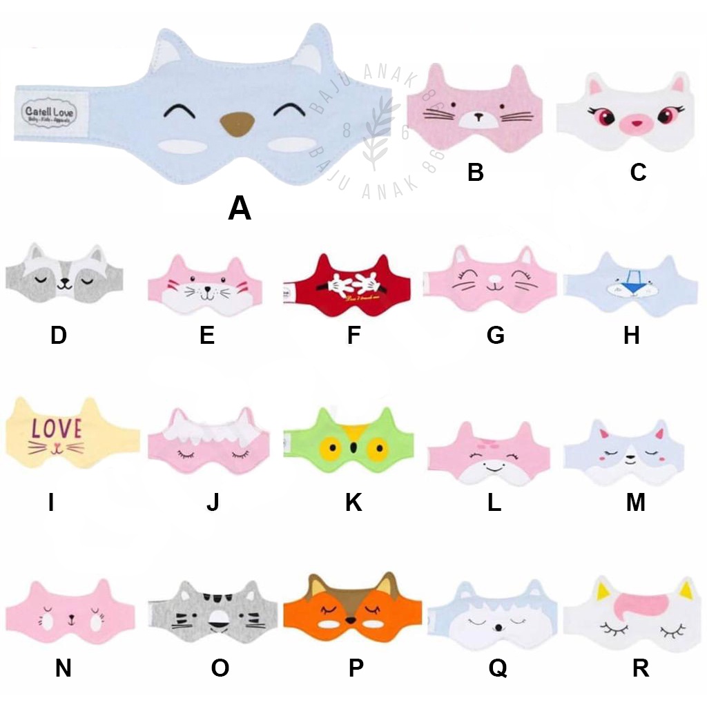 Baby Eye Mask Catell Love - 022.4459