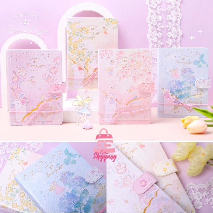 

Jurnal Magnetic Notebook Diary Flower Sesons Jurnal Agenda Buku Tulis - 1614