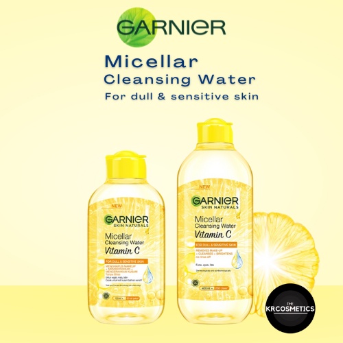 Garnier Micellar Water Vitamin C kuning 125 ml