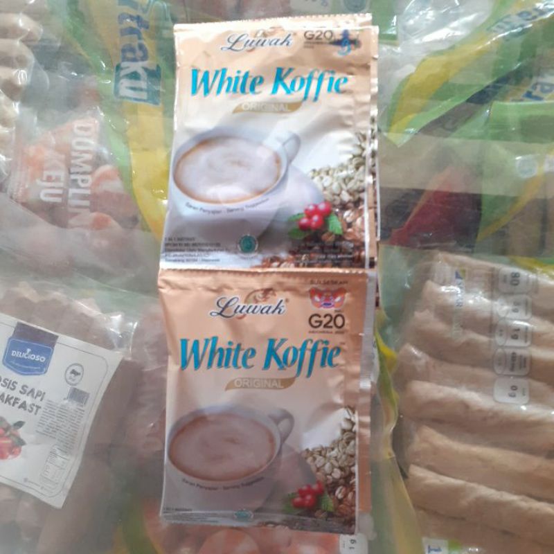 

Luwah WHite Koffie isi 10 Renceng