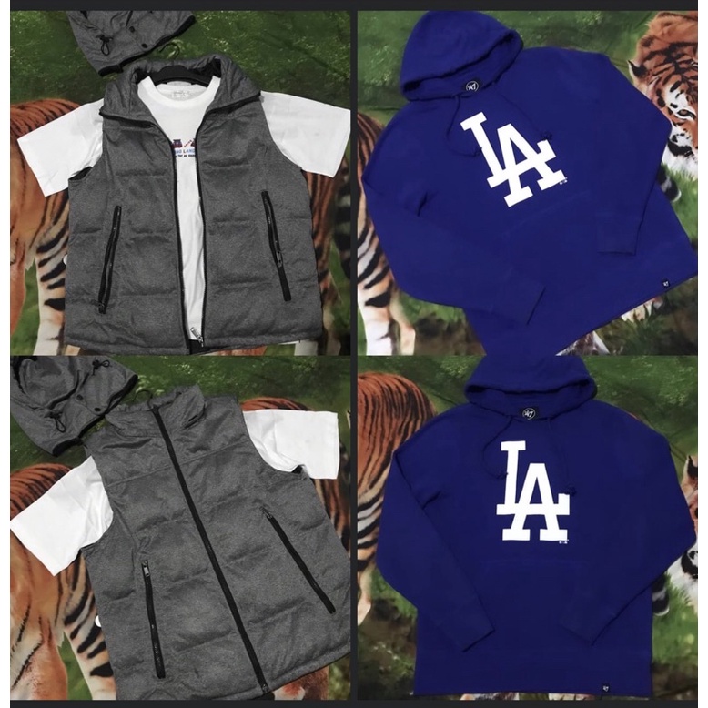 hoodie MLB dan vest bulang