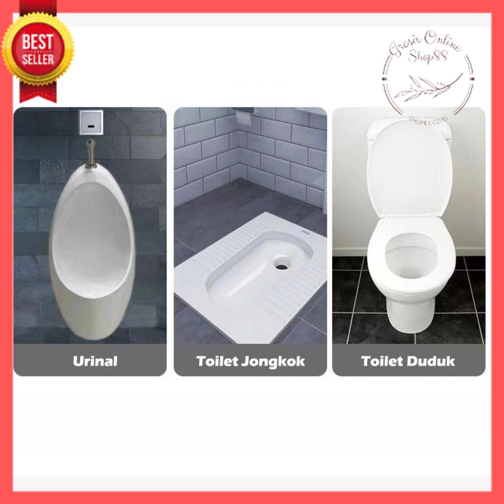 GOS A304  - Pengharum Kloset Toilet WC Pewangi RuanganCloset Gel 12 Kali Pemakaian.