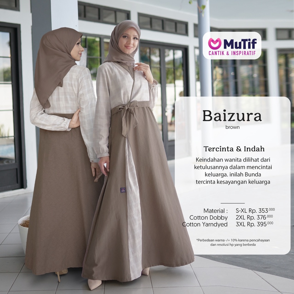 GAMIS DEWASA TERBARU MUTIF BAIZURA
