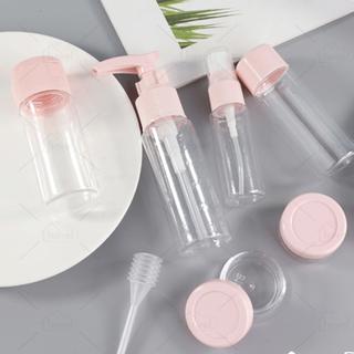 7 in 1 Travel Toiletries Kit Set Botol Kecil Berpergian 1 set isi 7