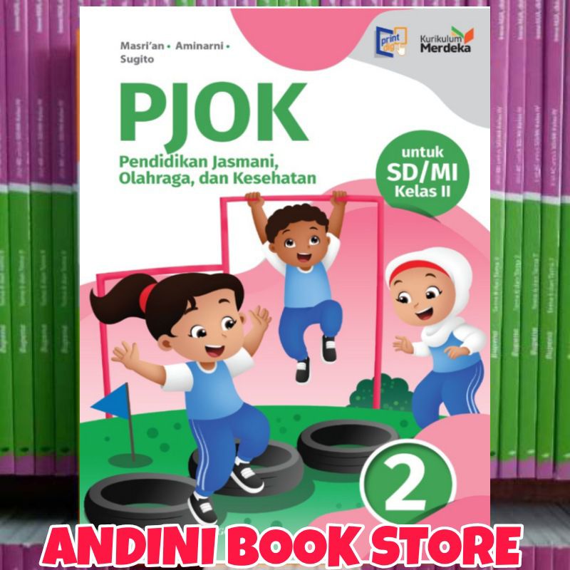 Jual Buku Pjok Erlangga Kelas 2 Sdmi Kurikulum Merdeka Shopee Indonesia 