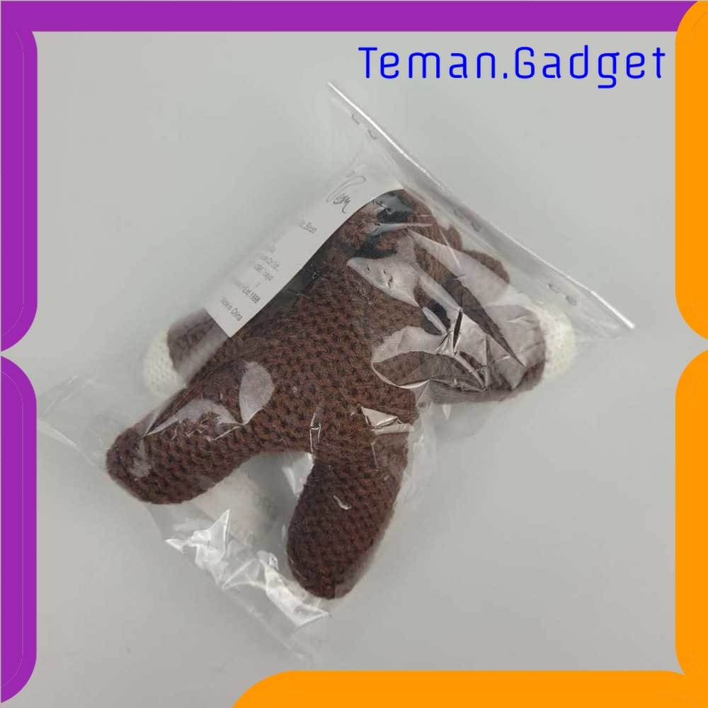 TG-MAN Mr. Bean Teddy Bear Plushy Key Chain Boneka Gantungan Kunci