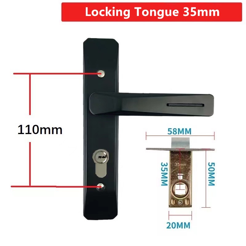 Kunci Pintu Kecil TOP Fullset Handle Rumah/Kamar Minimalis Murah Kunci pintu toilet door lock