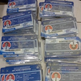 

CETAK ID CARD PVC / Kartu Member / Kartu Pelajar Costum