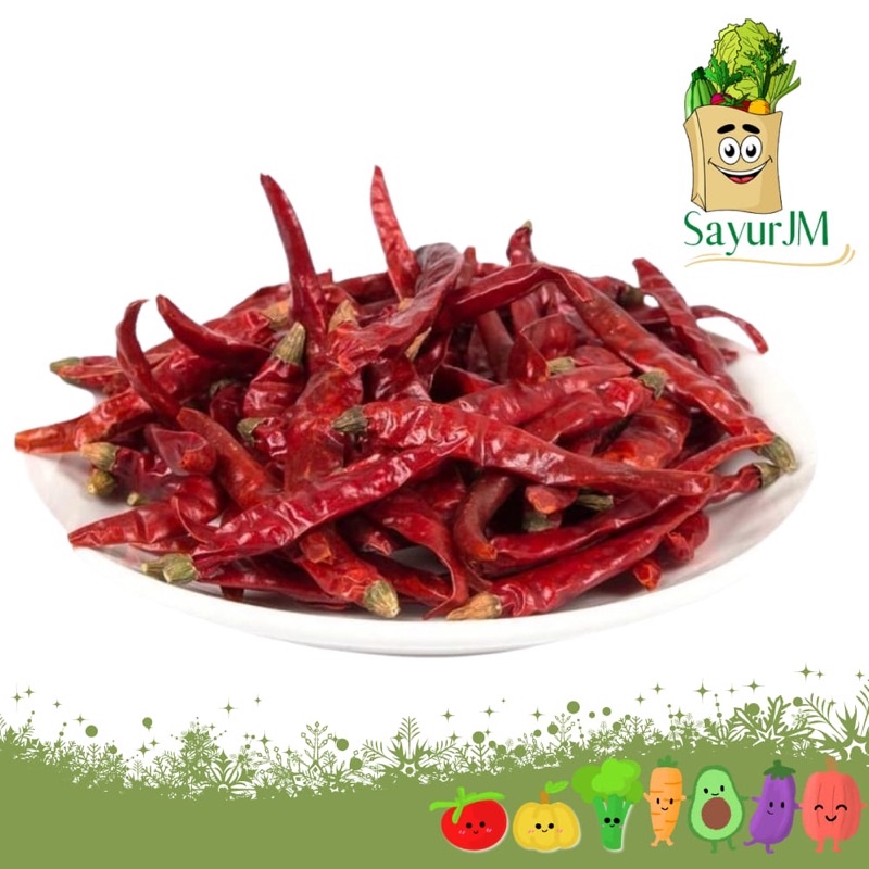 

SayurJM - Cabe Merah Kering Super Pedas 100gr