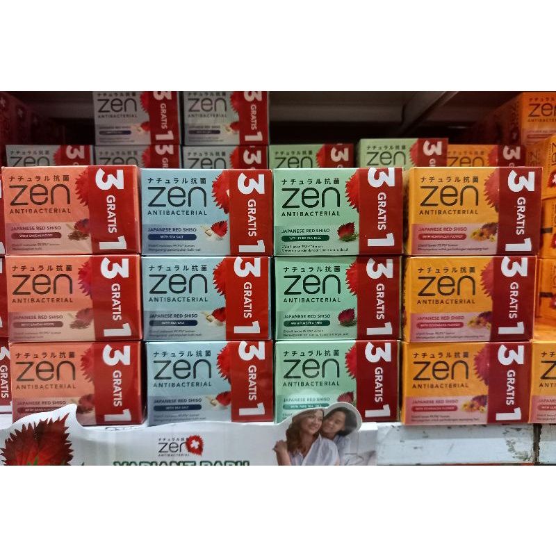 Sabun Batang Zen ( Beli 3 Gratis 1)