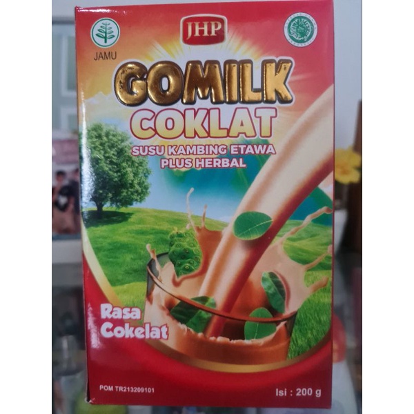 

GOMILK susu kambing etawa plus herbal exp 01-11-2024