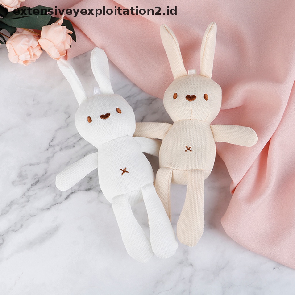 Mainan Boneka Stuffed Plush Kartun Hewan Kelinci Lucu 20cm
