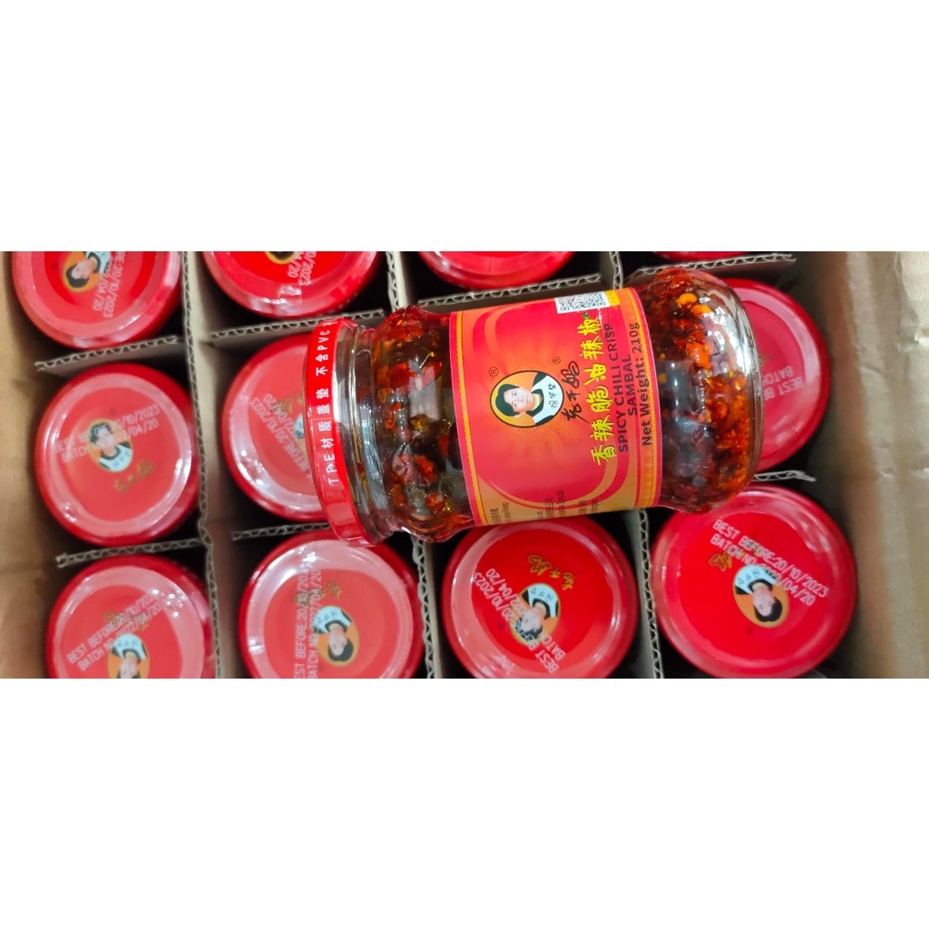 

Lao Gan Ma Spicy Chili Crisp 210 Gr