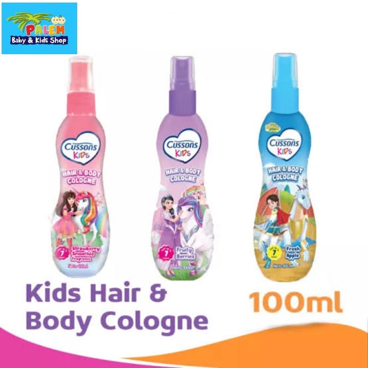 Cussons Kids Hair &amp; Body Cologne 100 ml / NEW / BPOM