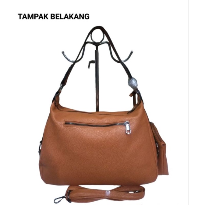 TAS SLEMPANG KERJA KULIAH TOTEBAG IMPORT PLUS DOMPET