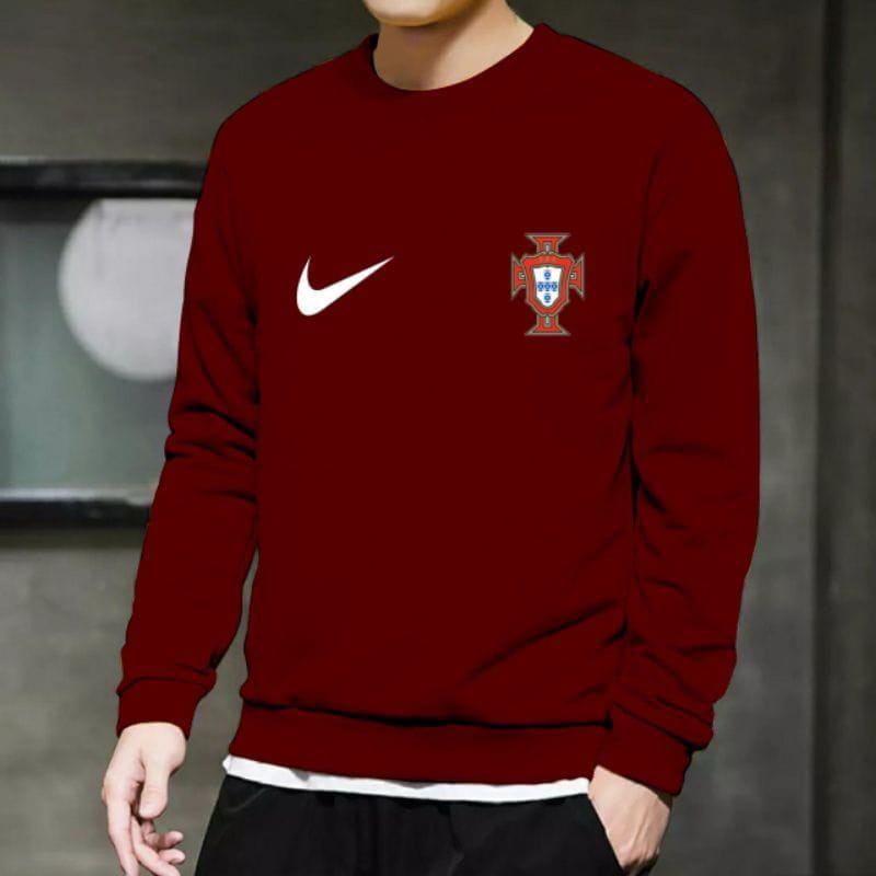 BAJU PRIA LENGAN PANJANG PORTUGAL EDISI PIALA DUNIA 2012 DISTRO KEREN TERBARU TERLARIS