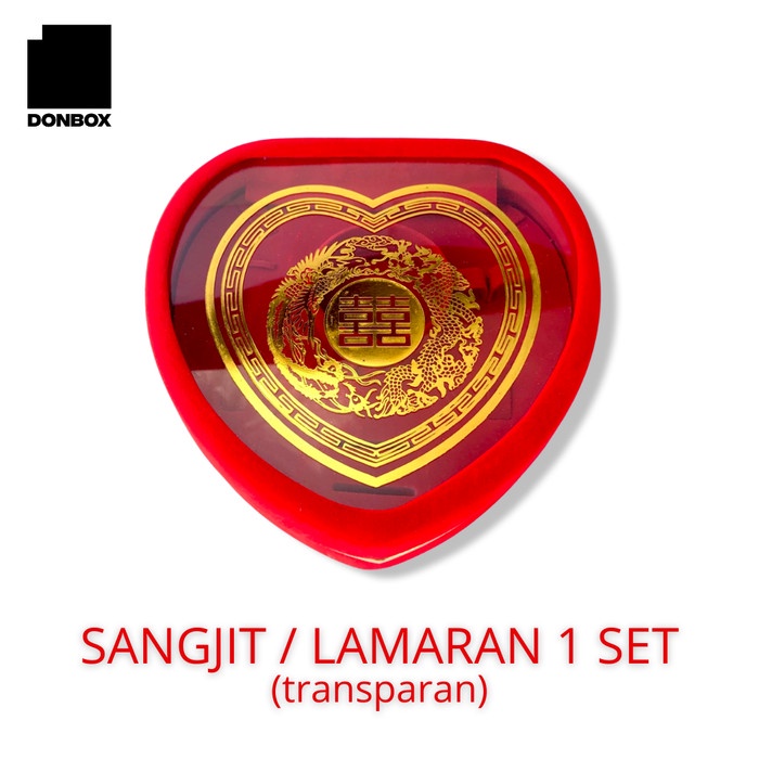 Mahar Tempat Kotak Perhiasan Lamaran / Sangjit 1 Set