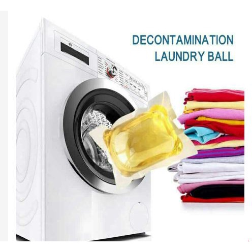 Gel Laundry Beads Sabun Cuci Antiseptik Deterjen Baju Permen / Gel Detergent Mesin Cuci Cair Ball Detergen / Liquid Harum Wangi Natural Enak Cucian Super Bersih Satuan [MF]