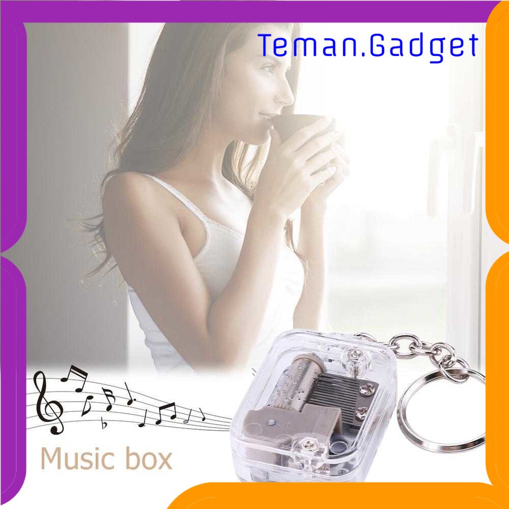 TG-MAN VKTECH Gantungan Kunci Kotak Musik DIY Mechanical Music Box Keychain - MBB18