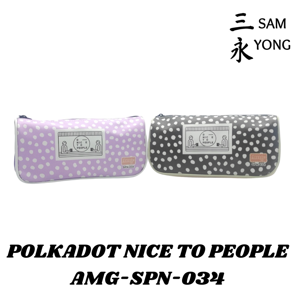 

TEMPAT / KOTAK PENSIL ANAK PEREMPUAN CEWEK AMG-SPN-034 POLKADOT