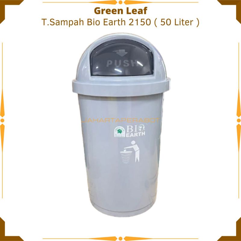 GREEN LEAF - Tempat Sampah Bio 50 Liter Grean Leaf 2150