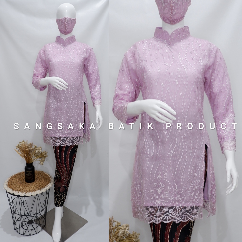 Kebaya Tunik / Tunik Brokat / Kebaya Modern / Kebaya tile / Kebaya Favorite / Batik Couple