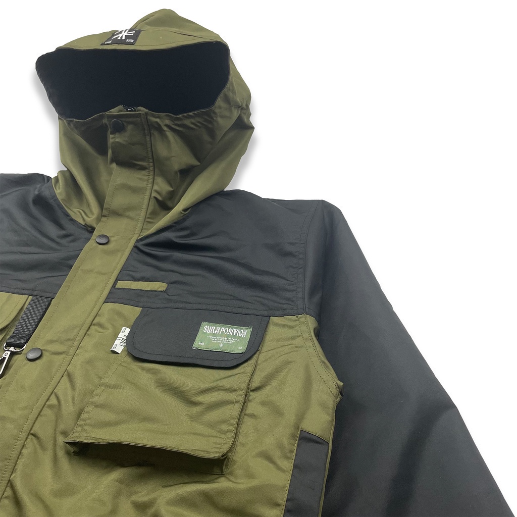 Sura Positiva - Wading Jacket (Gitea) Black-Green