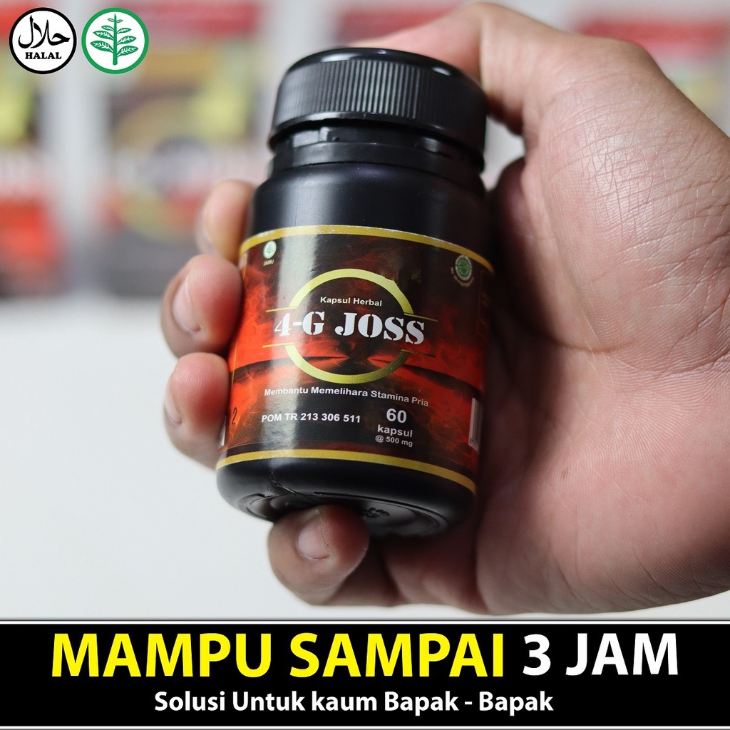 4G Joss Herbal Energi Pria Dewasa Untuk Memperpanjang Durasi Permainan