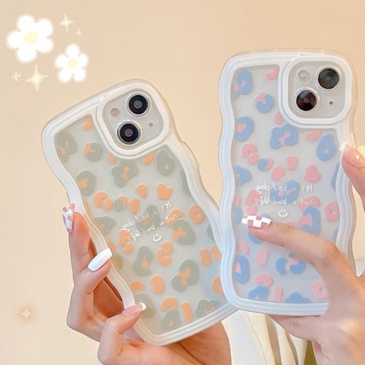 Clear Soft case Colorfull Leopard Full Lenscover For iPhone 7 8 PLUS XR X XS MAX 11 12 13 14 PLUS MINI PRO MAX