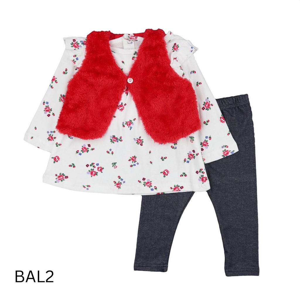 MINIBOO - Dress Set 3in1 motif BAL2