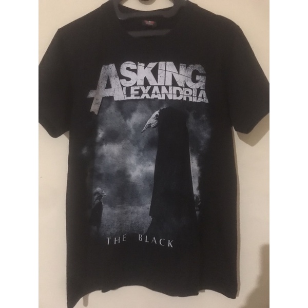 T-shirt band Asking Alexandria tag RockYeah thailand built up size M