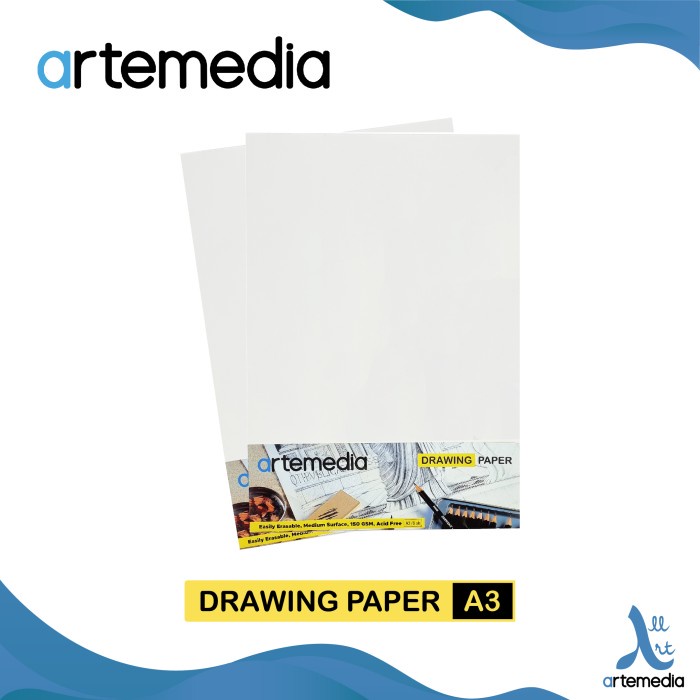 

Buku Gambar Kertas Gambar Artemedia Drawing Paper A3