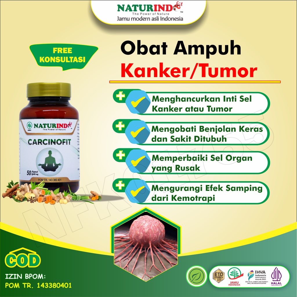 Jual Obat Kanker Tumor Jinak Ganas Benjolan Tubuh Servik Payudara Usus