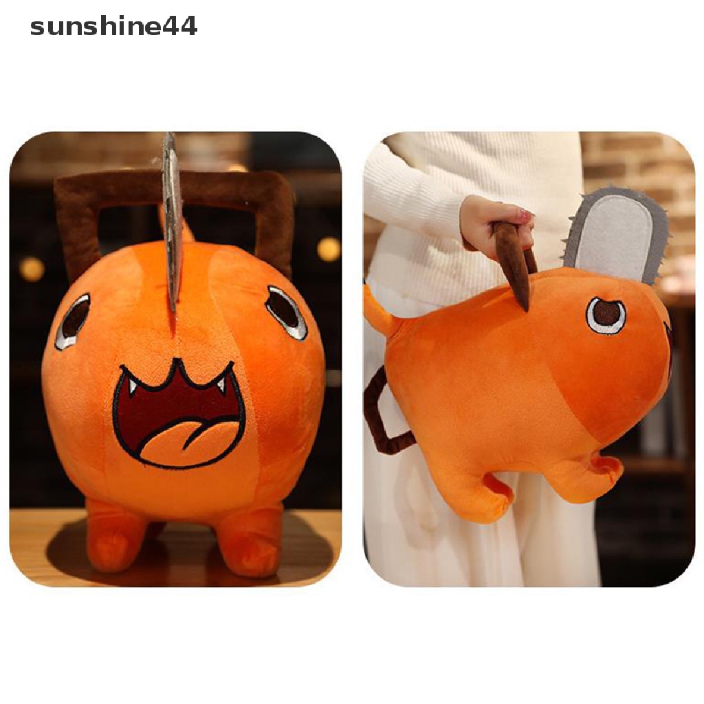 Sunshine 1PC Boneka Plush Anime Chain Man Denji Pochita Untuk Cosplay