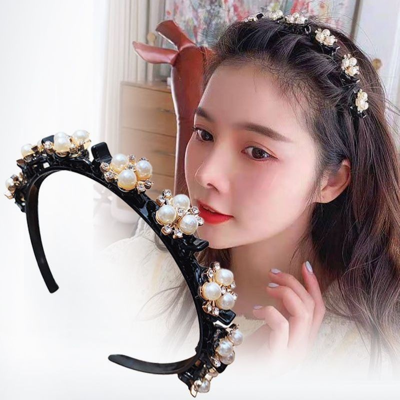 [ASS] Bando dewasa Jepit Rambut Korea Mutiara