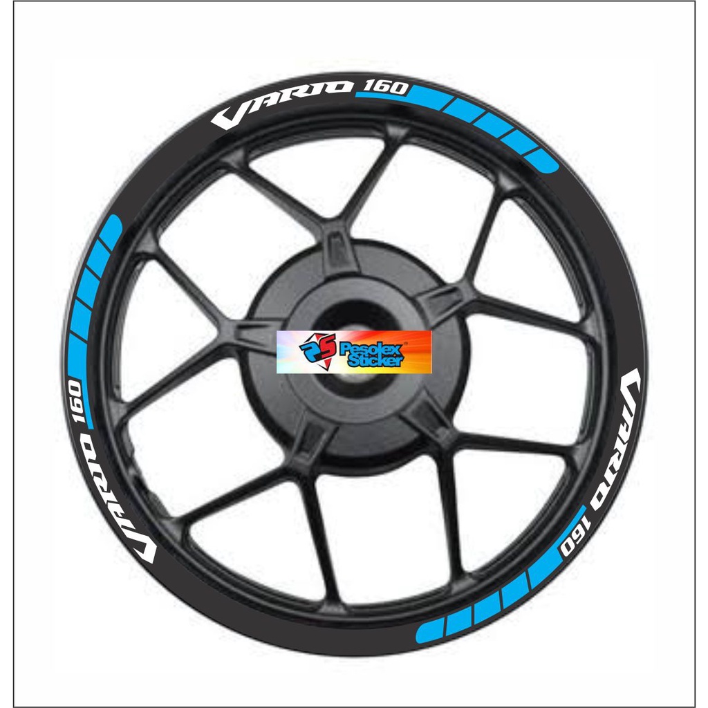 Cuting Sticker Lis Velg Motor VARIO 160 01
