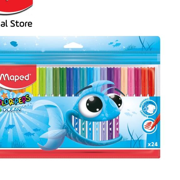 

Maped Spidol Ocean 24' - Cardboard