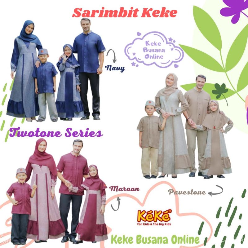 Sarimbit Keluarga Keke ~ Twotone Series ( Kamily Series 02 ) ~