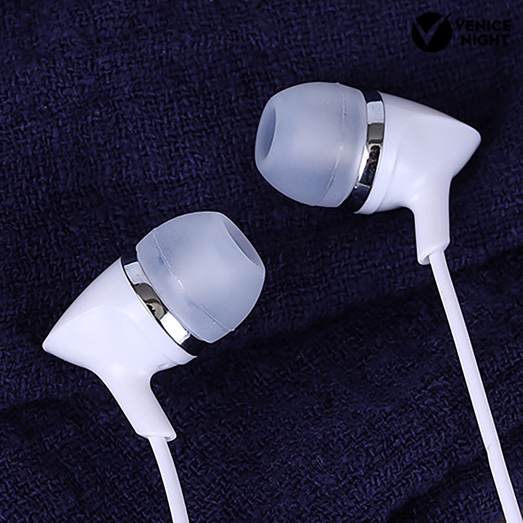 (VNEP) (Berkabel) Earbud High Fidelity 6D Mega Bass Universal 3.5mm In-ear Student Surround Gaming Earbud untuk Lari