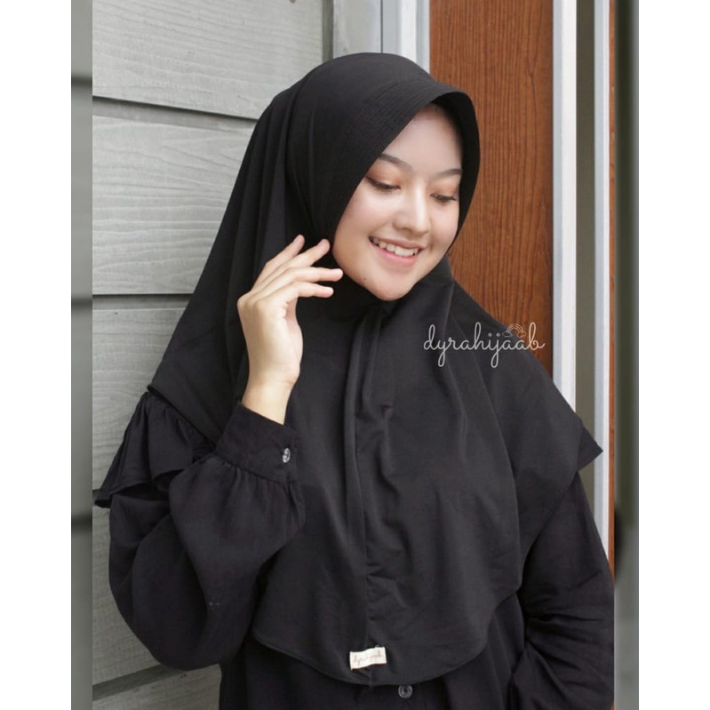 ( sj ) bergo sport jersi nutup dada khimar simple jersey sporty grosir terlaris bergo hamidah