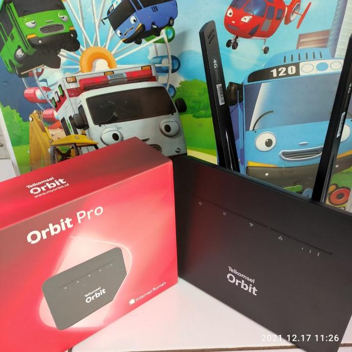 Antena Modem Orbit Pro Router HKM 281 Hitam 38dBi MiMo FullBand 4G LTE