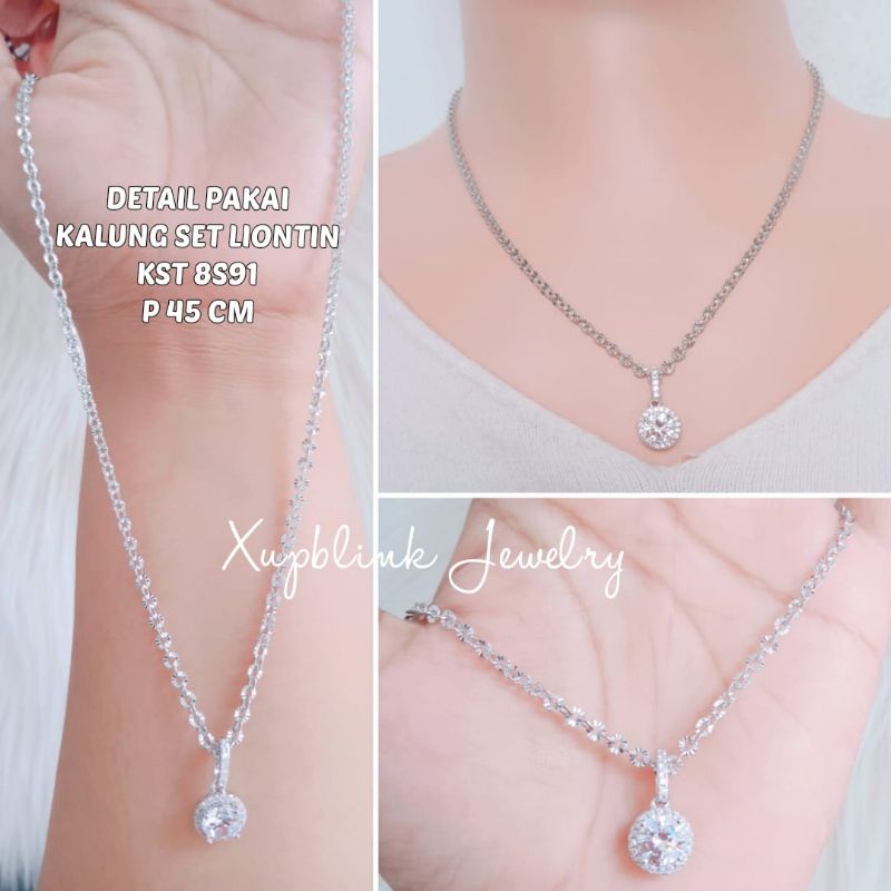 Perhiasan Kalung Rantai Wanita Model Terbaru