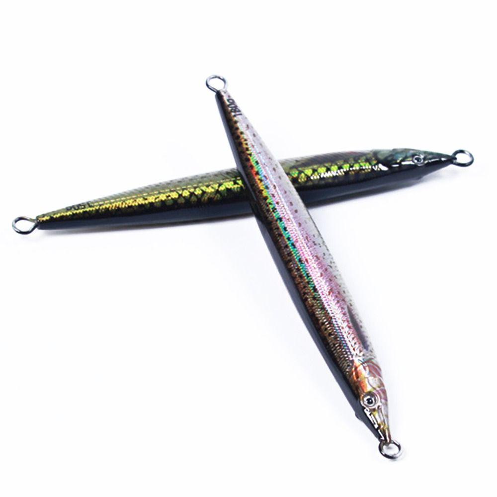 Preva Metal Fishing Lure Ikan Kecil Panas Umpan Berputar 4warna Spanyol