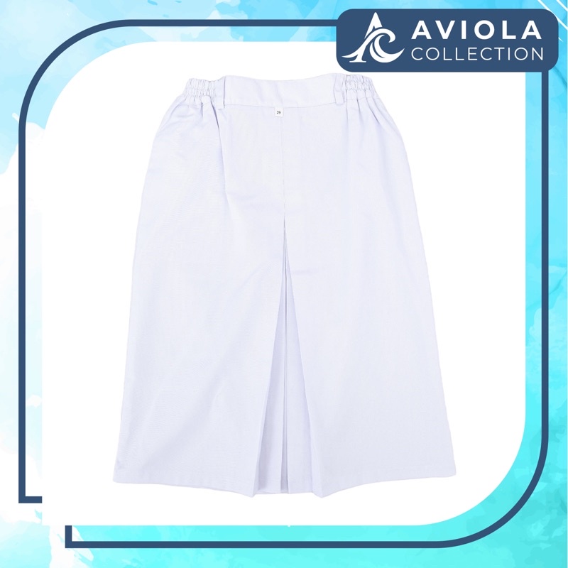 ROK SPAN PENDEK SMP/SMA PUTIH- ROK SMA PENDEK - ROK SPAN PENDEK PASKIBRA