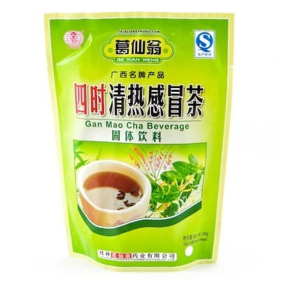

Gan Mao Cha Beverage - Teh Herbal Pereda Flu dan Pilek