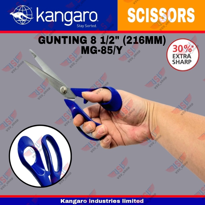 Gunting kain 216mm Gunting kertas / Gunting Stainless Steel 216mm