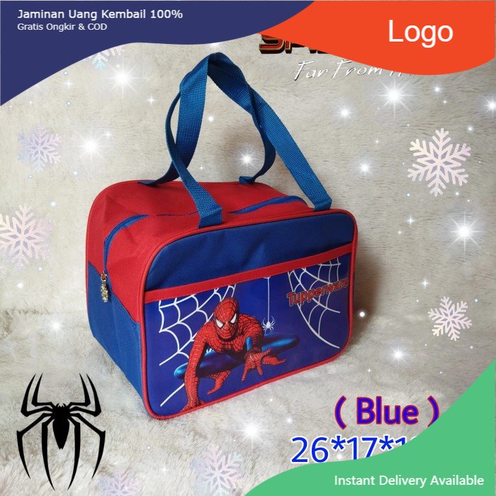 Tas Bekal Spiderman Merah