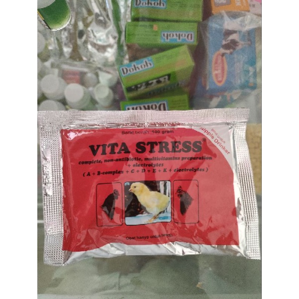 Vita Stress Obat Mengatasi Stres Ayam Unggas