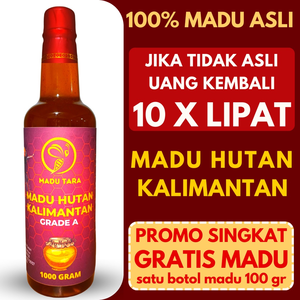 

MADU HUTAN KALIMANTAN MADU ASLI MADU MENTAH MURNI RAW HONEY MADU TARA