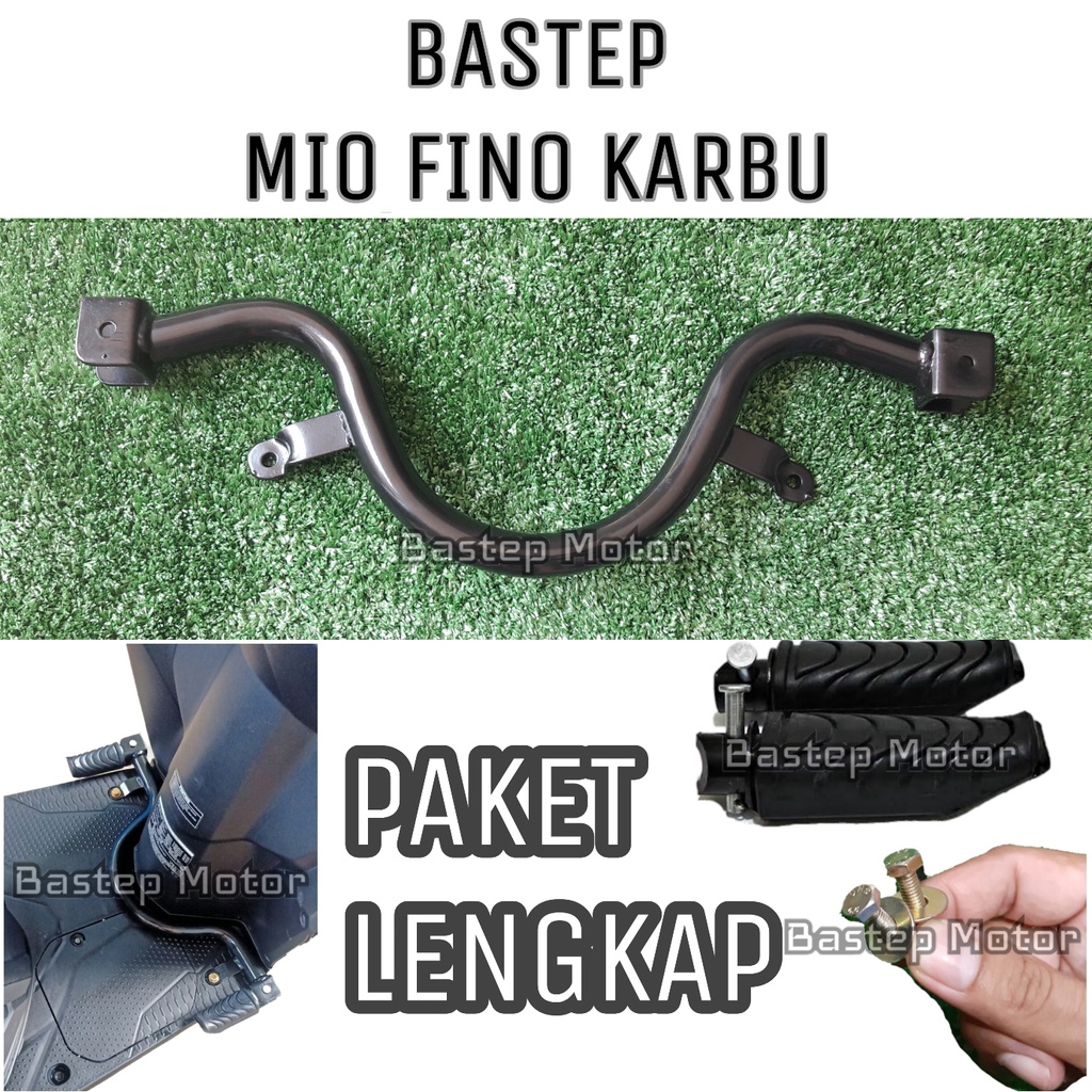 BASTEP DEPAN FOOSTEP PIJAKAN KAKI MATIC YAMAHA MIO FINO KARBU